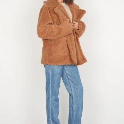Esmaee Elsewear Toffee Double Breasted Teddy Jacket Fashion 8 Esmaee Elsewear Toffee Double Breasted Teddy Jacket Fashion