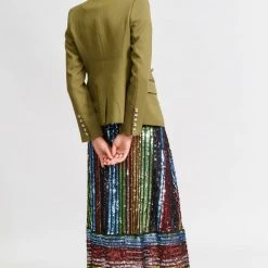 We Are The Others The Fitted Khaki Blazer Fashion