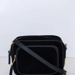 Vash Cammy Black Cord Bag