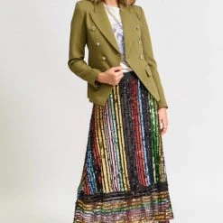 We Are The Others The Fitted Khaki Blazer Fashion