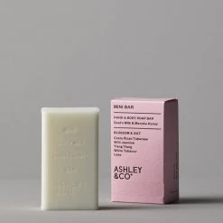 Ashley+Co Mini Bar Blossom + Gilt Soap