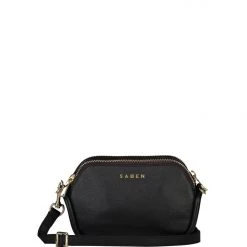Saben Accessories Odile Black Rectangle Shoulder Bag