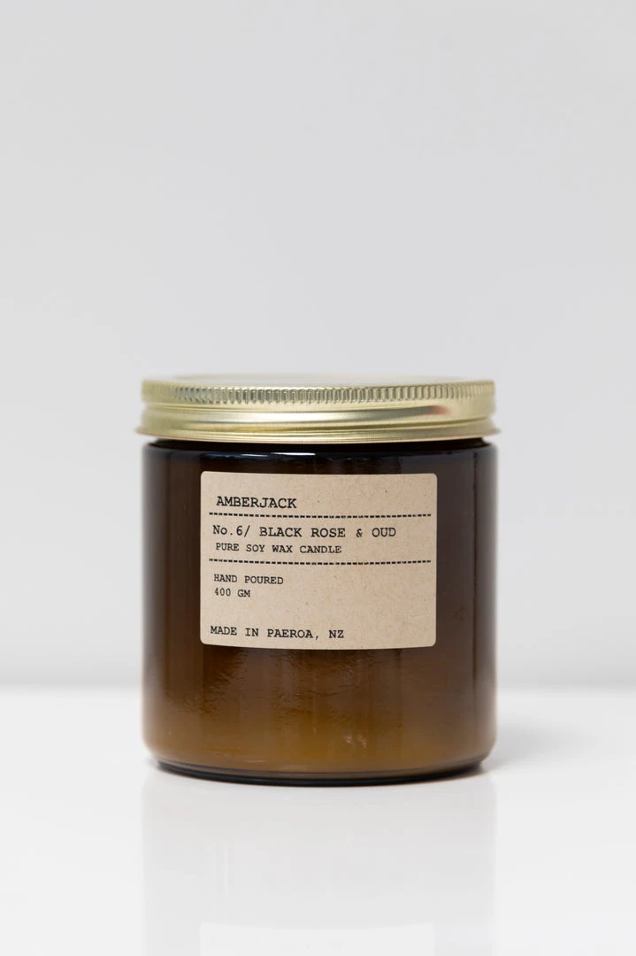 Amberjack Home Fragrance Black Rose 400gm Candle 3 Amberjack Home Fragrance Black Rose 400gm Candle