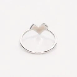 Federation Accessories Amour Heart Ring Sterling Silver