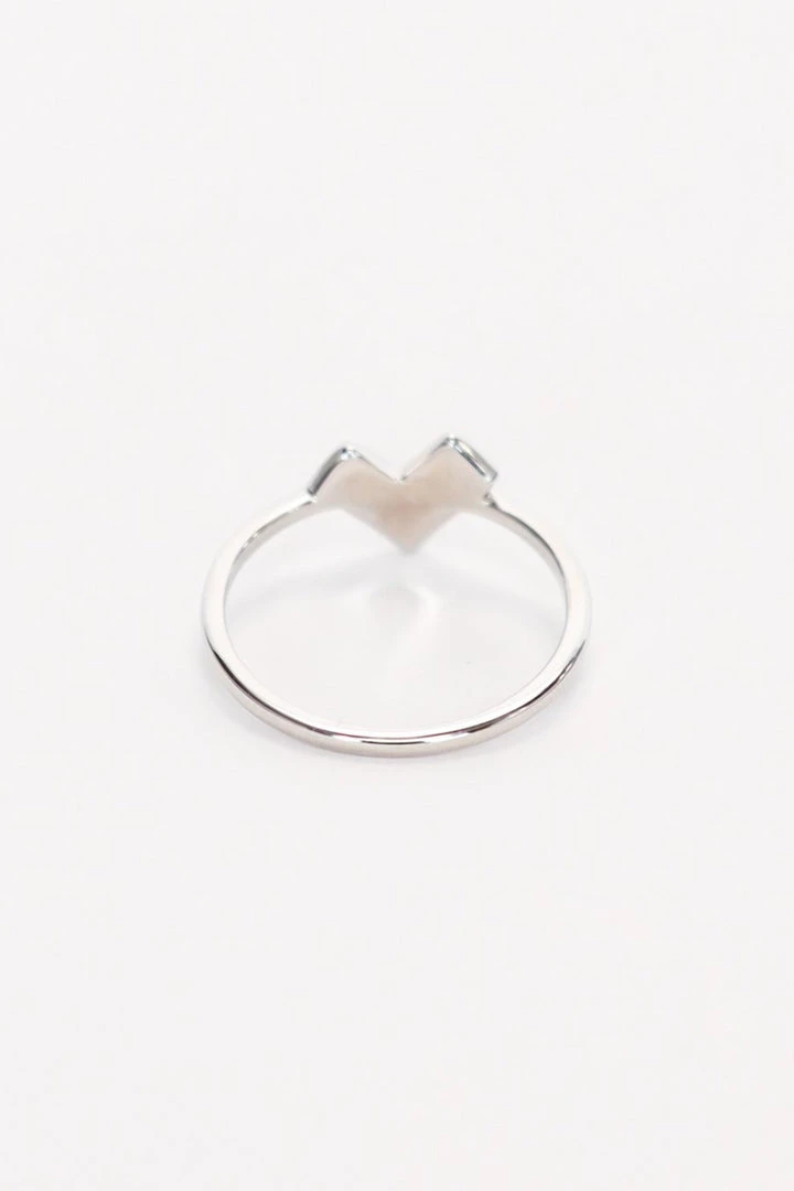 Federation Accessories Amour Heart Ring Sterling Silver 4 Federation Accessories Amour Heart Ring Sterling Silver