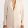 Staple The Label Ana Light Peach Blazer 2 Staple The Label Ana Light Peach Blazer