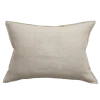 Mulberi Arcadia Almond Beige Feather Filled 100% Linen Cushion 40x60cm