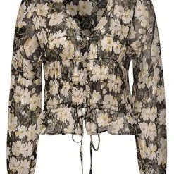 Ivy + Jack Jolie Ivory Gardenia LS Button Down Top Fashion