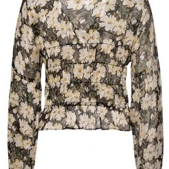 Ivy + Jack Jolie Ivory Gardenia LS Button Down Top Fashion