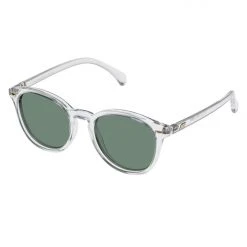 Le Specs Accessories Bandwagon Round Clear Sunglasses
