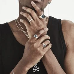 Stolen Baby Claw Ring With Blue Quartz