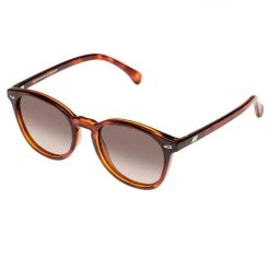 Le Specs Accessories Bandwagon Polarised Tort Khaki Grad Lens Sunglasses