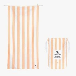 Dock And Bay Home & Beauty Beach Towel Cabana Light Collection Large Positano Peach