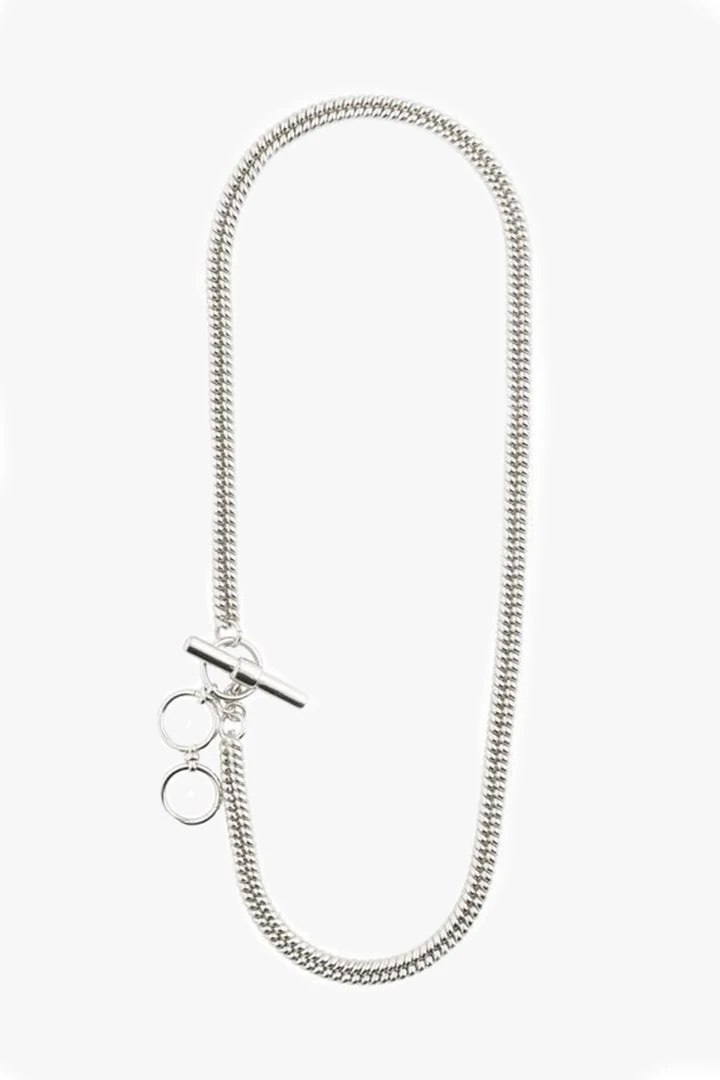Pilgrim Accessories Belief Bar Hook Silver Chain Necklace 3 Pilgrim Accessories Belief Bar Hook Silver Chain Necklace