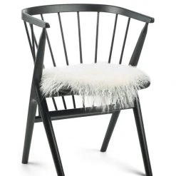 Bianca Lorenne Tibetan Sheepskin Ivory Seat Cover