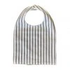 Pretty Kiwi Bib Stone Stripe Ticking Home & Beauty