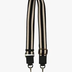 Saben Accessories Feature Black White Herringbone Strap