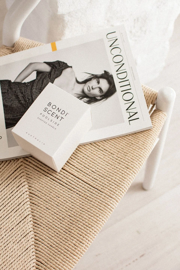 Bondi Scent Home & Beauty Poolside 300g 80 Hour White Candle 5 Bondi Scent Home & Beauty Poolside 300g 80 Hour White Candle