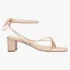 Solsana Cameo Strappy Wrap Tie Nude Leather Heel Accessories 2 Solsana Cameo Strappy Wrap Tie Nude Leather Heel Accessories