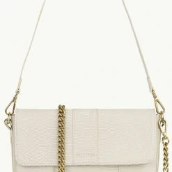 Brie Leon Accessories Isabel Stone Lizard Bag With Chain 8 Brie Leon Accessories Isabel Stone Lizard Bag With Chain