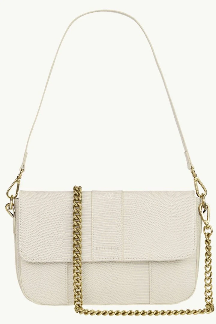 Brie Leon Accessories Isabel Stone Lizard Bag With Chain 5 Brie Leon Accessories Isabel Stone Lizard Bag With Chain