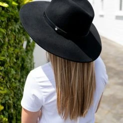Brixton Layton Black Felt Hat Accessories
