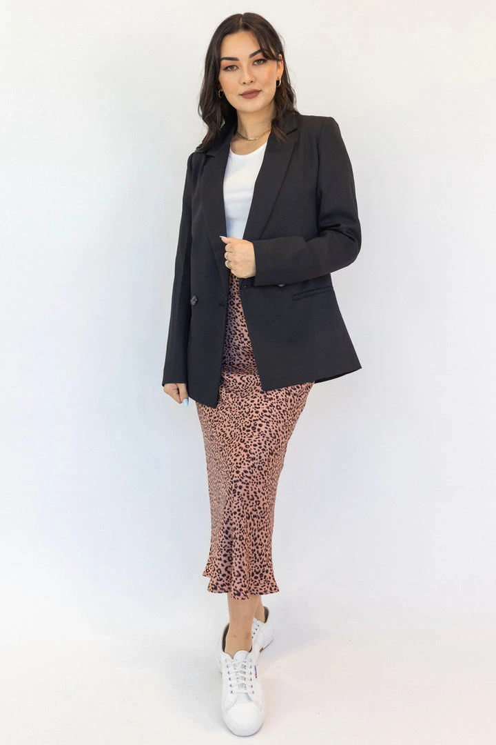 Ivy + Jack Mason Black Texture Boyfriend Blazer Fashion 3 Ivy + Jack Mason Black Texture Boyfriend Blazer Fashion