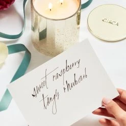 Circa Home Raspberry + Rhubarb Soy Candle 350g Home & Beauty