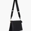 Federation Accessories Large Compartments Black Bag With Gold Chain