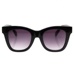 Reality Eyewear Crush Black Sqaure Oversized Sunglasses Accessories