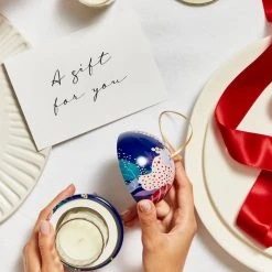 Circa Home CH Xmas Oceanique Bauble Tin Candle 60g