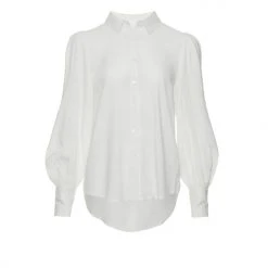 Among The Brave Fashion Champion White Cotton LS Puff Sleeve Shirt 12 Among The Brave Fashion Champion White Cotton LS Puff Sleeve Shirt