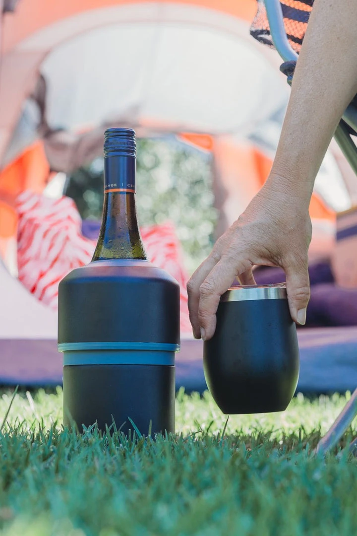 Huski Black Wine Cooler Table & Kitchen 6 Huski Black Wine Cooler Table & Kitchen