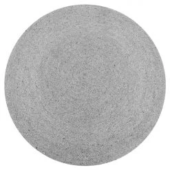 Mulberi Tairua Silver Birch Round Floor Rug 180cm