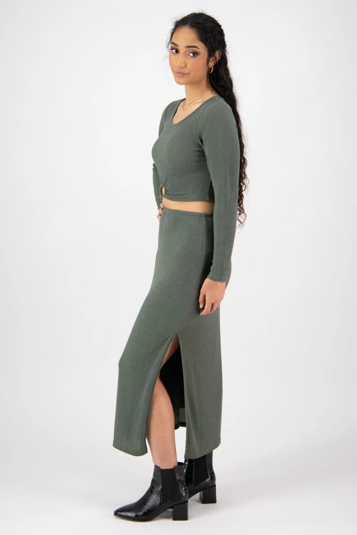 Among The Brave Interstellar Forest Stretch Midi Skirt Fashion 4 Among The Brave Interstellar Forest Stretch Midi Skirt Fashion