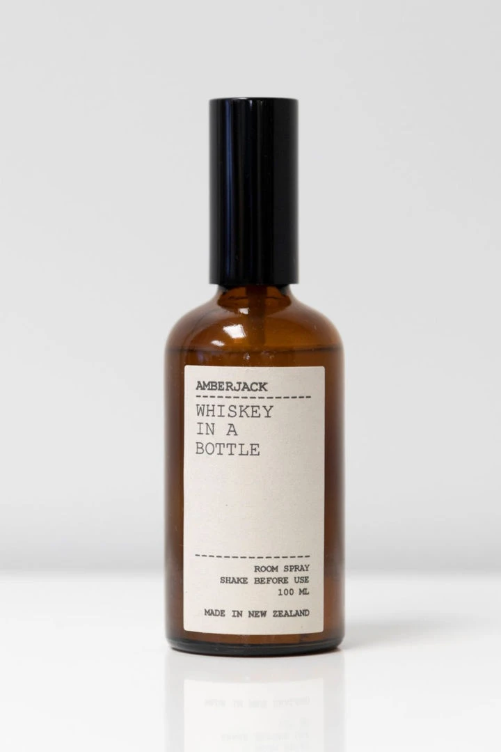 Amberjack Home Fragrance Whiskey In A Bottle 100ml Room Spray 3 Amberjack Home Fragrance Whiskey In A Bottle 100ml Room Spray