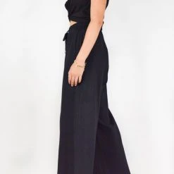 Among The Brave Fashion Time Out Black Wide Leg Stretch Jersey Relaxed Pant 13 Among The Brave Fashion Time Out Black Wide Leg Stretch Jersey Relaxed Pant