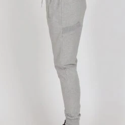 Federation Fashion Escape Grey Marle Trackies With Silver Zips