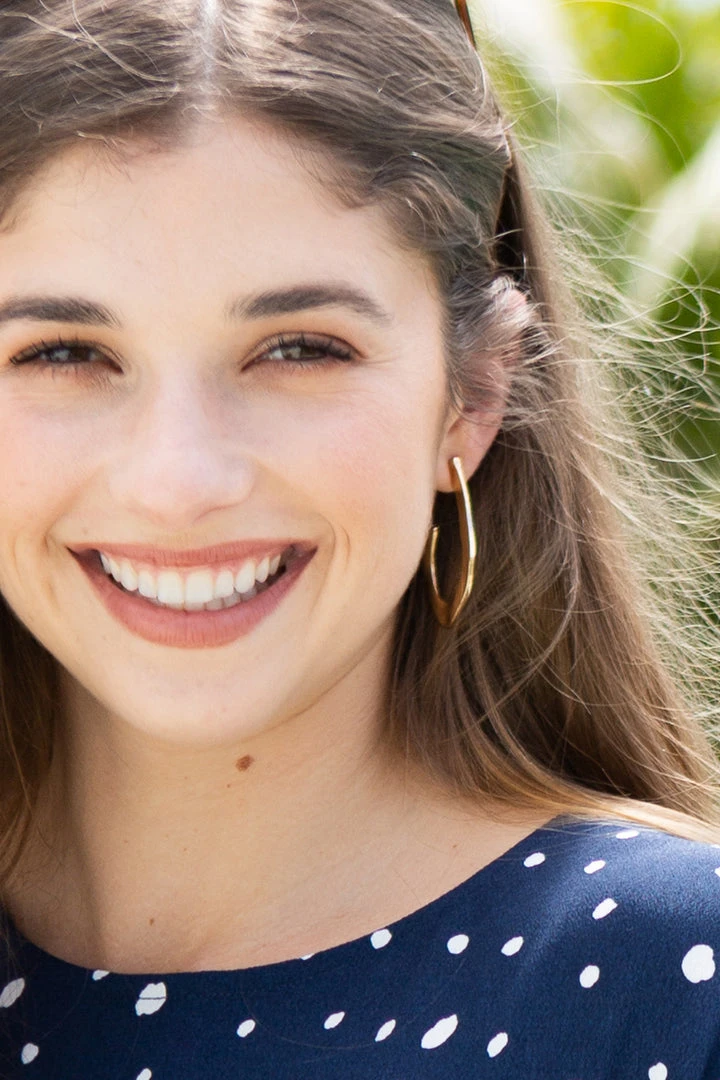 Flo Gives Back 15% To Women In Need Accessories Gold Hooked Earrings 4 Flo Gives Back 15% To Women In Need Accessories Gold Hooked Earrings