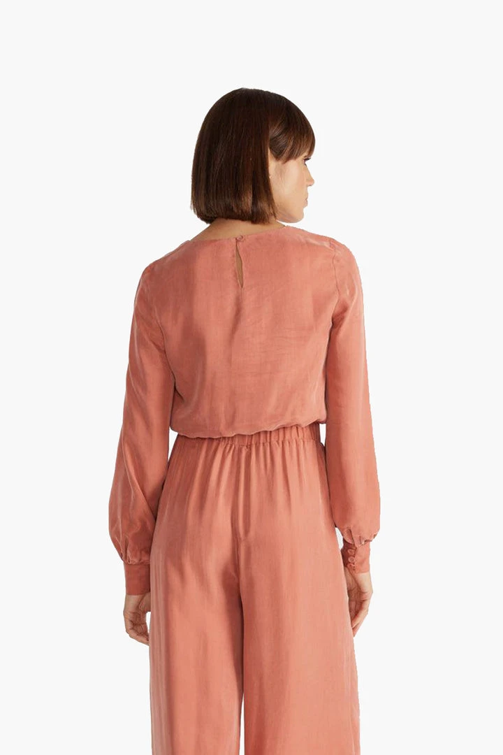 Staple The Label Fashion Elena Crop Terracotta LS Top 5 Staple The Label Fashion Elena Crop Terracotta LS Top