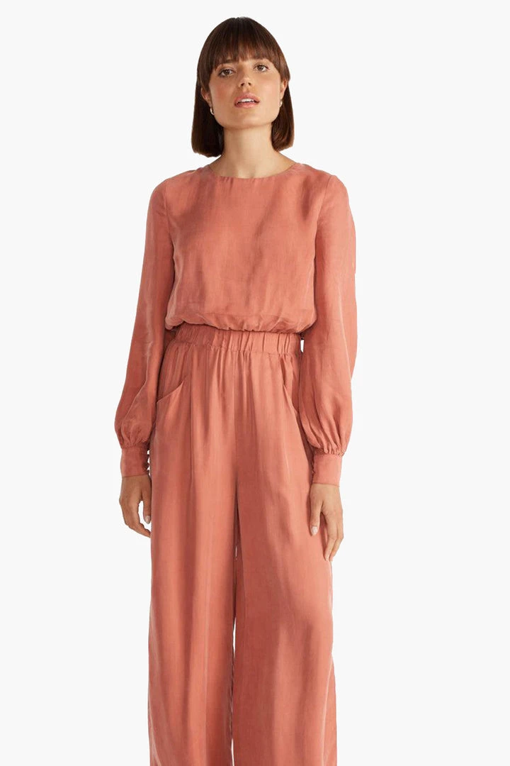 Staple The Label Fashion Elena Crop Terracotta LS Top 3 Staple The Label Fashion Elena Crop Terracotta LS Top