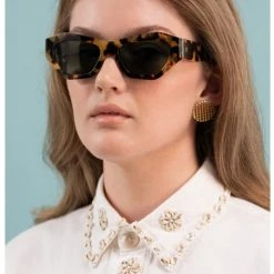 Isle Of Eden Emily Tortoise Sunglasses Accessories