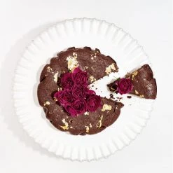 The Caker Flourless Cake Mix GF With Gold Leaf