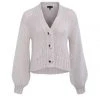 Among The Brave Esther Chalk Super Chunky Crop Cardigan Fashion