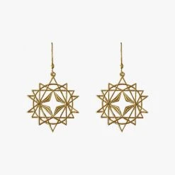 Lindi Kingi Starseed Gold Hook Earrings
