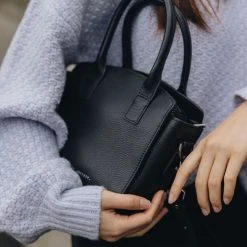 Among The Brave Keeper Lilac Chunky Textured Boxy Balloon Sleeve Knit