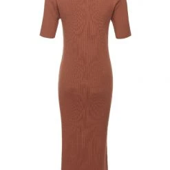 Among The Brave Fashion Faith Chocolate Rib Knit Half Sleeve Midi Dress 13 Among The Brave Fashion Faith Chocolate Rib Knit Half Sleeve Midi Dress