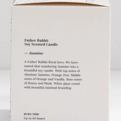 Father Rabbit Home Fragrance Jasmine Scented Candle 7 Father Rabbit Home Fragrance Jasmine Scented Candle
