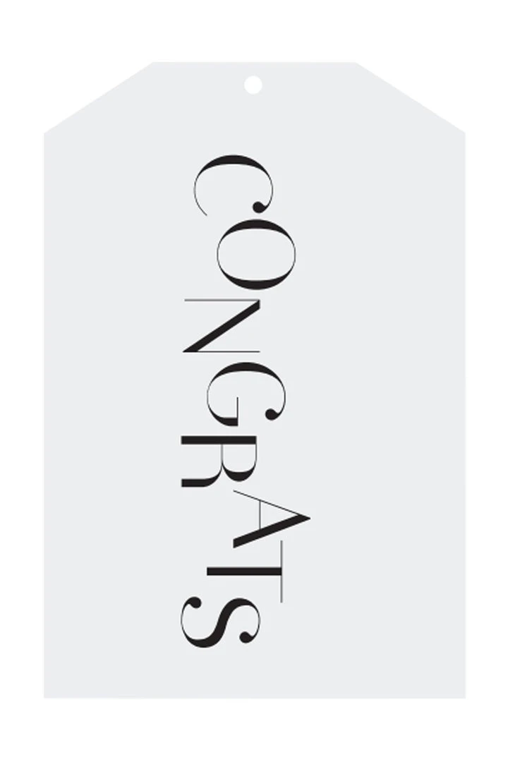 Father Rabbit Congrats Gift Tag 3 Father Rabbit Congrats Gift Tag