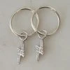 Sophie Flashy Sleeper Earrings Silver